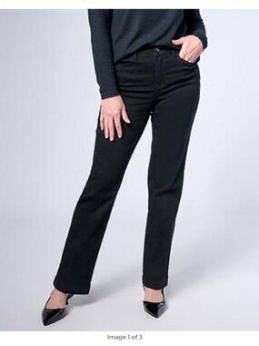 DG2 by Diane Gilman Virtual Stretch Angled Pocket Trouser Jean - Size: 18W - NIP